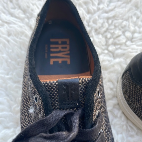 FRYE Women's "Gia" Tweed Canvas Sneaker. Size - Picture 9 of 11